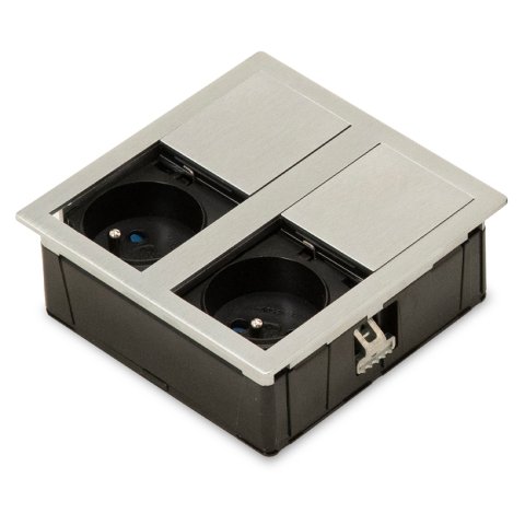 Розетковий блок ASA VersaHit Dual 2x220 IP54 нержавіюча сталь (060.15F.00001)