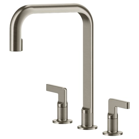 Смеситель кухонный на три отверстия Gessi Inciso нержавеющая сталь (58701#149)