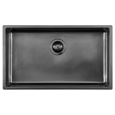 Кухонна мийка Foster KE flush-mount Bowls Gun Metal 75х44 2157 086
