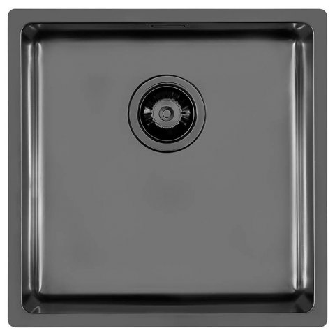 Кухонна мийка Foster KE flush-mount Bowls Gun Metal 44х44 2156 056