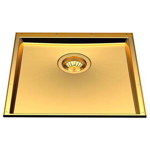 Кухонна мийка Foster Phantom Base Gold 43x43 5554 349
