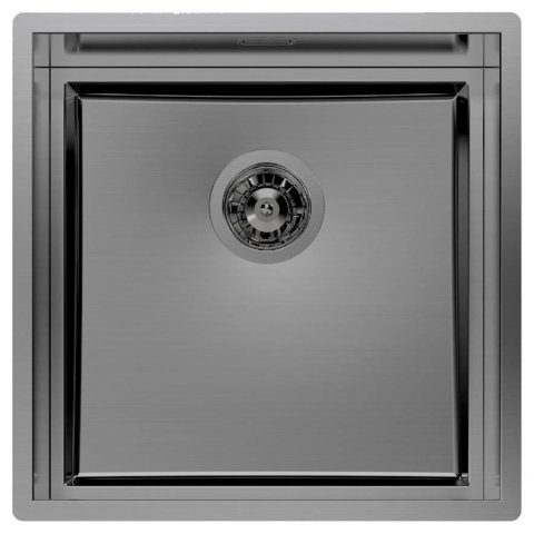 Кухонна мийка Foster Quadra Evo Gun Metal 47x47 1254 056