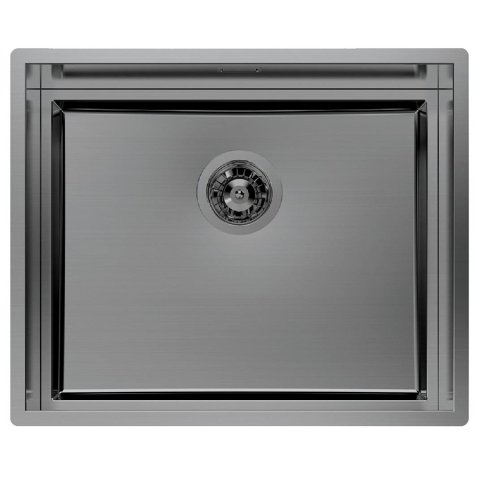 Кухонна мийка Foster Quadra Evo Gun Metal 57x47 1255 056