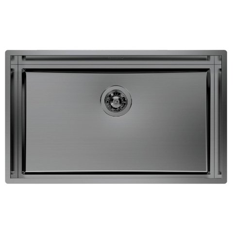 Кухонна мийка Foster Quadra Evo Gun Metal 78x47 1257 056