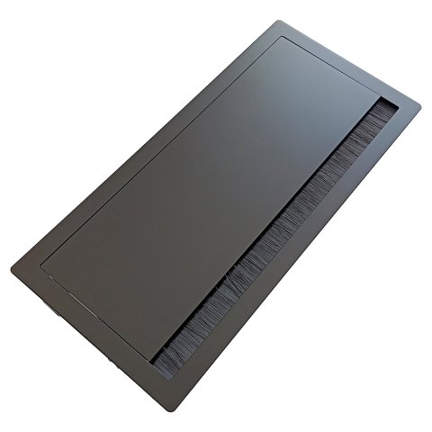 Розетковий блок ASA VersaFlap mono 2.0 (060.42F.00023) 3x220 USB 5V, колір - чорний