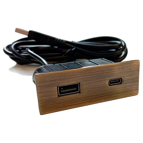 Вбудований USB-зарядний порт ASA Plastici VersaPick 060.29Z.00055