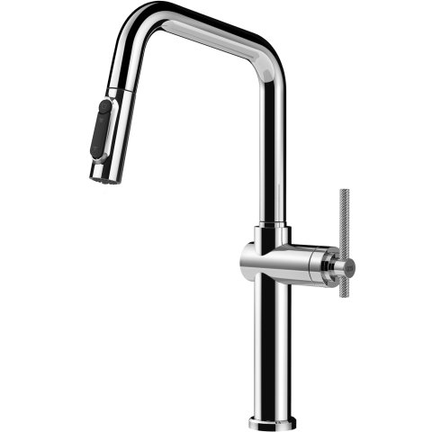 Змішувач кухонний з підключенням до фільтра Gessi Habito хром (60852#031)