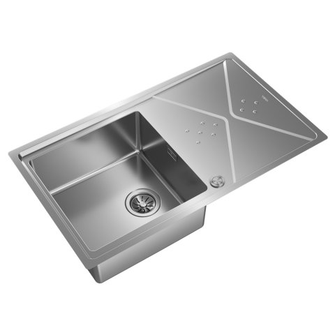 Мийка з нержавіючої сталі з пневматичним ексцентриком