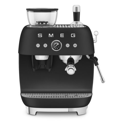 Кавомашина еспресо з кавомолкою Smeg EGF03BLMEU