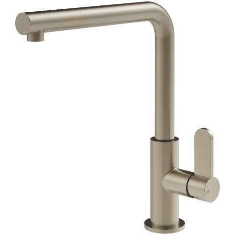 Змішувач кухонний Gessi Helium нержавіюча сталь (50105#149)