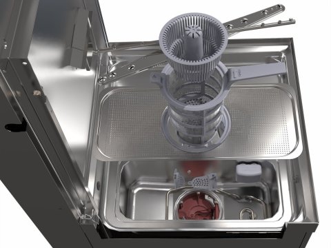 Професійна посудомийна машина Smeg SPH515