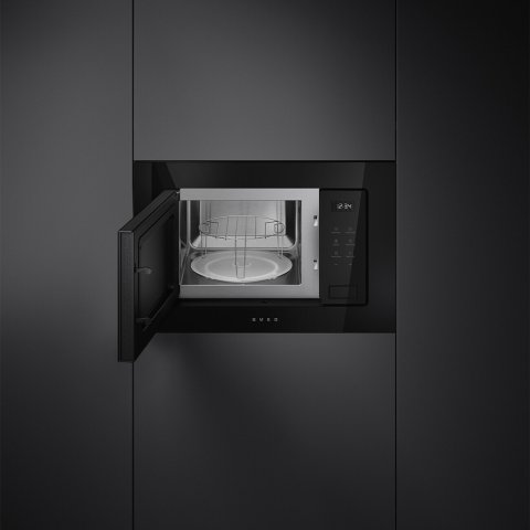 Мікрохвильова піч Smeg FMI220BI
