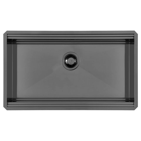 Кухонна мийка Foster Milanello Gun Metal Workstation 79х46 1034 856