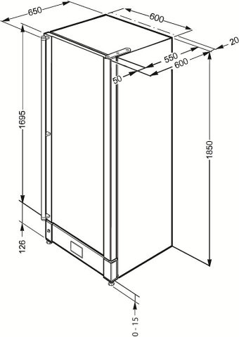 Винна шафа Smeg SCV115GS