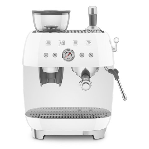Кавомашина еспресо з кавомолкою Smeg EGF03WHEU