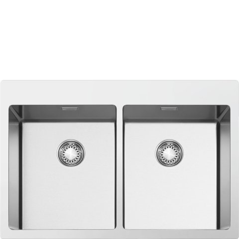 Мийка сталева Smeg VR12S3434RS