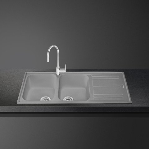 Мийка гранітна Smeg LZ116CT