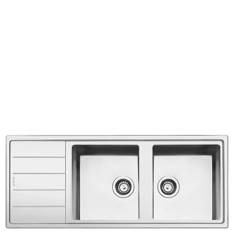 Мийка сталева Smeg LDR116-2