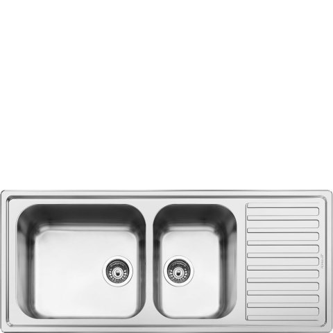 Мийка сталева Smeg LGR116-2