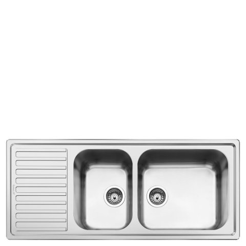 Мийка сталева Smeg LGR116-2