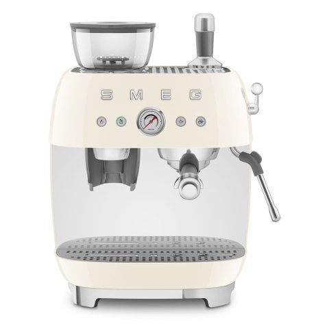 Кавомашина еспресо з кавомолкою Smeg EGF03CREU