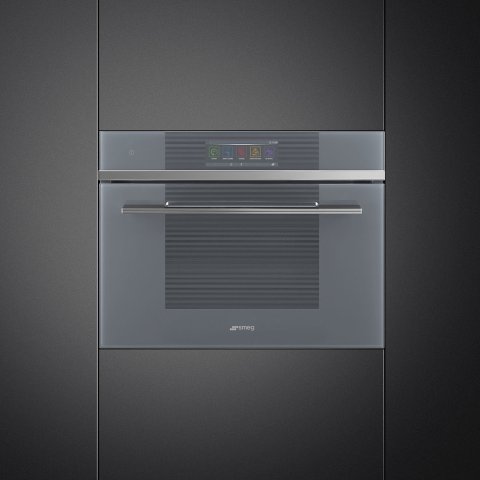 Мікрохвильова піч Smeg SF4106WMCS