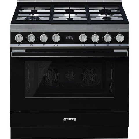 Варильний центр Smeg CPF9GPBL