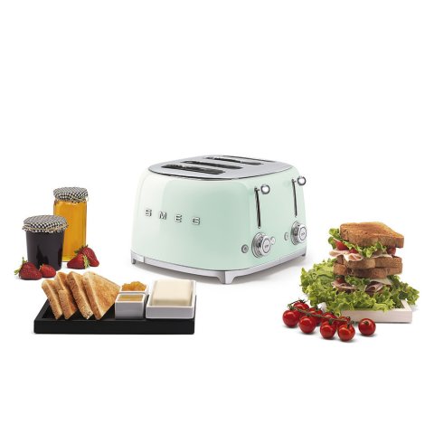 Тостер на 4 тости Smeg TSF03PGEU