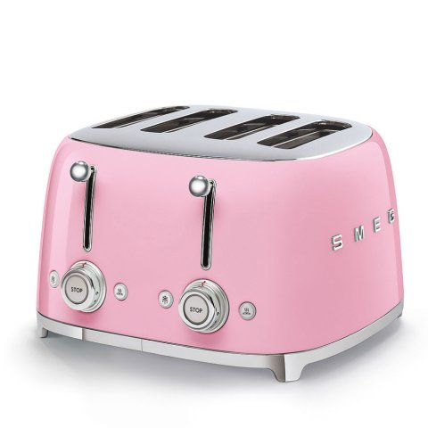Тостер на 4 тости Smeg TSF03PKEU
