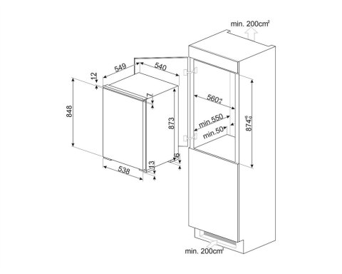 Морозильник Smeg S4F094E