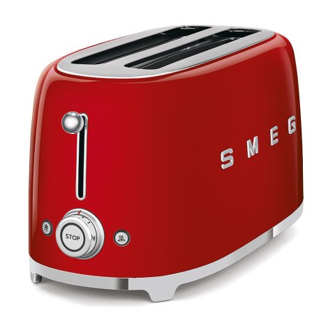 Тостер на 4 тости Smeg TSF02RDEU