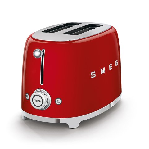 Тостер на 2 скибочки Smeg TSF01RDEU